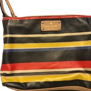 Kate Spade Striped Crossbody Handbag